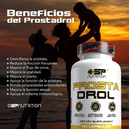 Prosta drol de SP Nutrition: la forma segura y eficaz de apoyar la salud de la próstata