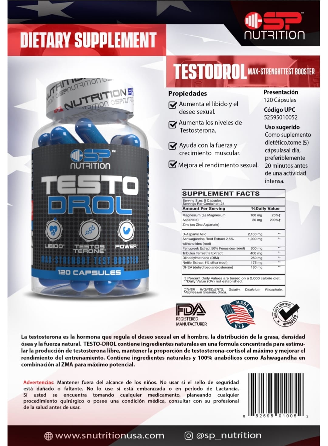 Testo Drol
